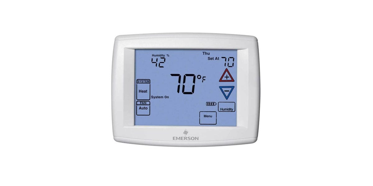 7-Day Touchscreen Thermostat with Humidity Control