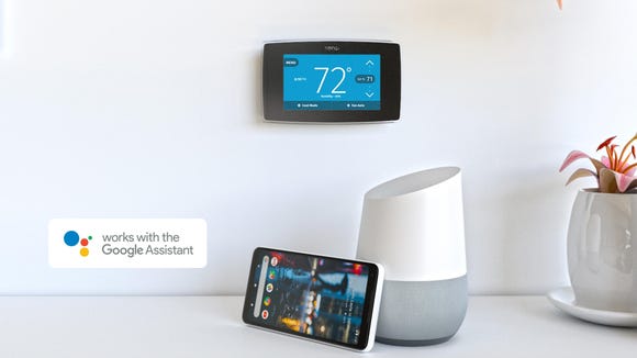 Sensi thermostat now works with the Google Assistant