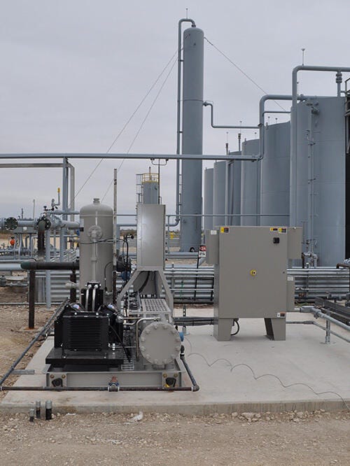 Industrial Gas Compression System