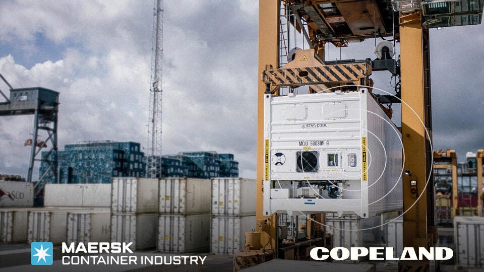 Maersk Container Industry’s Sekstant Adopts Copeland’s REFCON 6 BLE Monitoring Syste