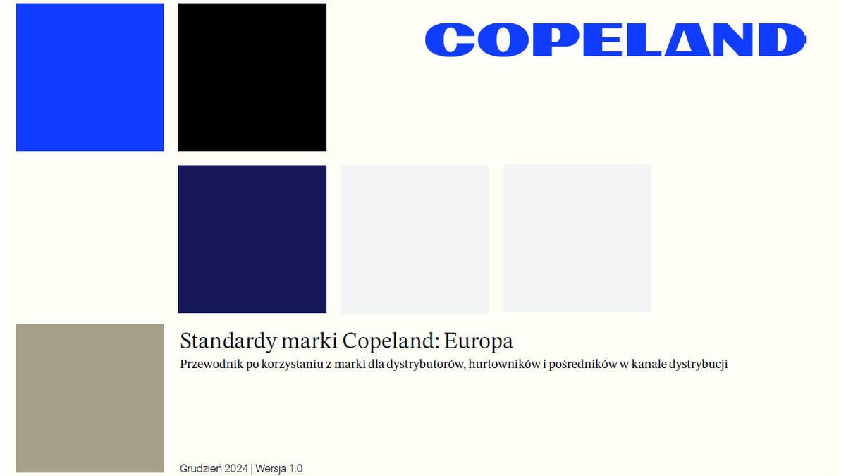 Standardy marki Copeland: Europa