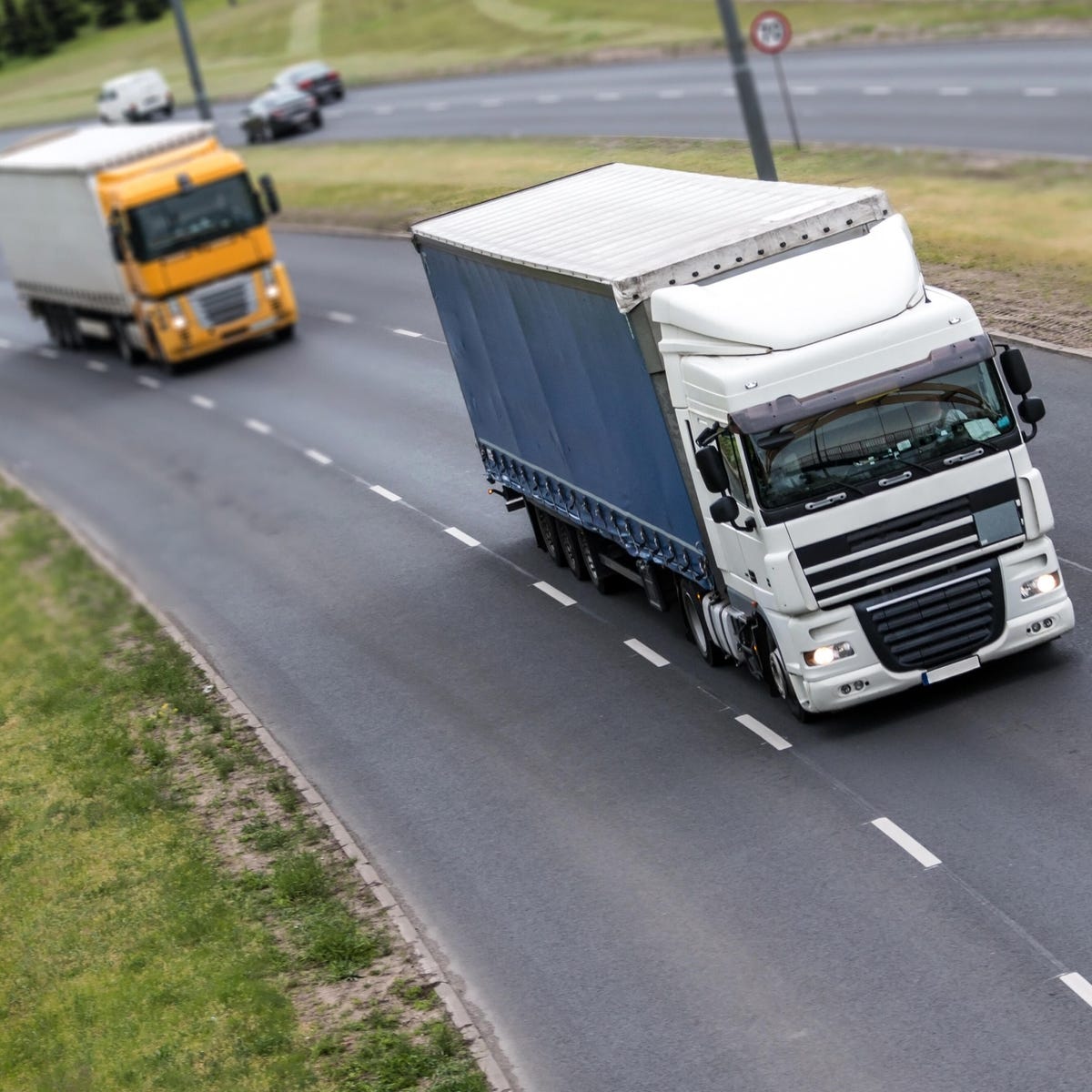 refrigerated truck