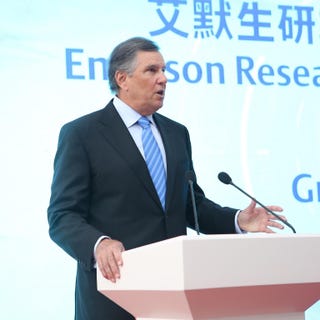 Emerson Opens New Suzhou Research and Solutions Center Focused - David N. Farr