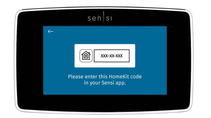 Sensi Touch - HomeKit code