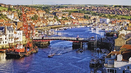 Whitby, North Yorkshire, England seaside town