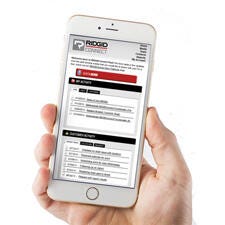 Ridgid Connect mobile app