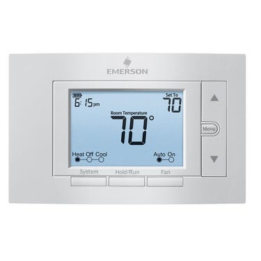 Digital non-programmable thermostat