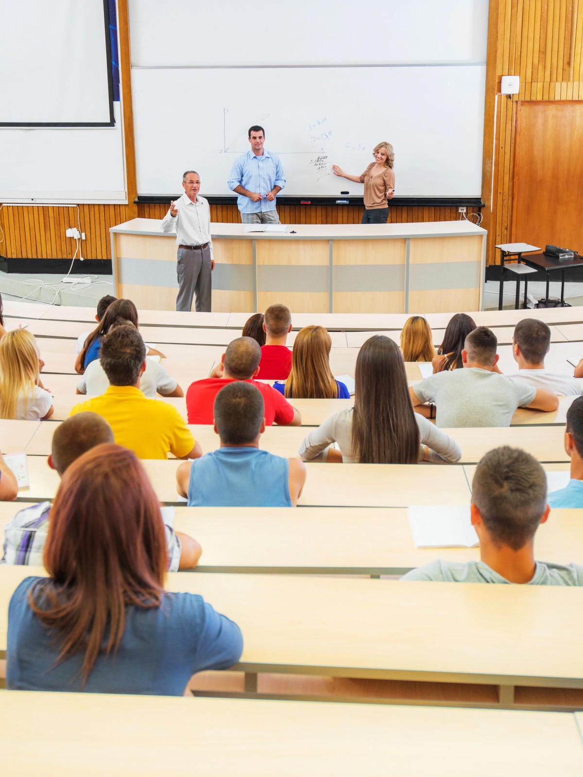 Students inside the lecture room