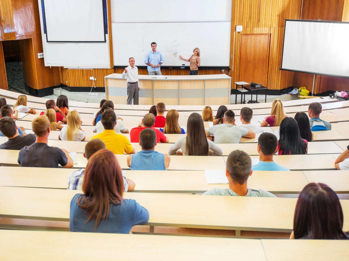 Students inside the lecture room