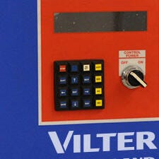 Vilter controller keypad