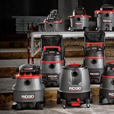 RIDGID Wet/Dry Vacs