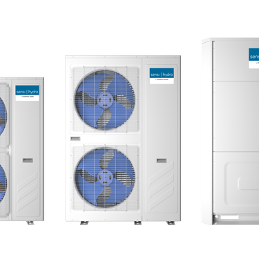 Sensi Hydro™ unit showcasing modern design and energy efficiency.