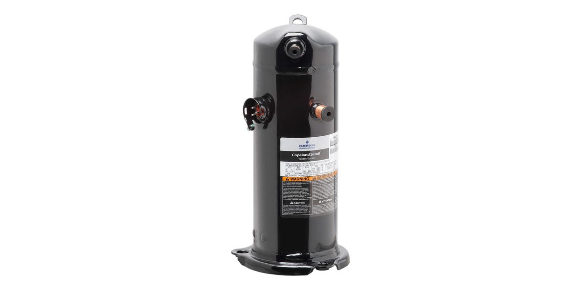 Copeland YH*1E scroll compressor for heat pumps with R454C, R1234yf A2L refrigerants