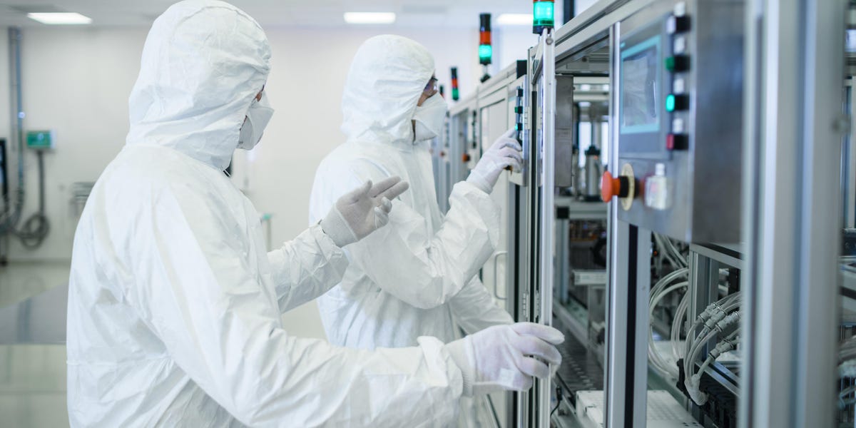 pharmaceutical workers