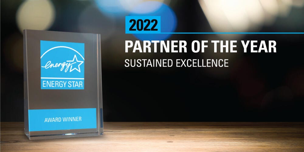 Energy Star® Partner of the Year for Third Consecutive Year