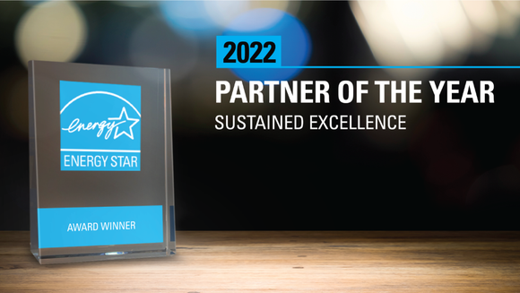 Energy Star® Partner of the Year for Third Consecutive Year